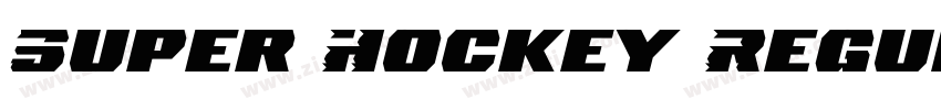 Super Hockey Regular字体转换